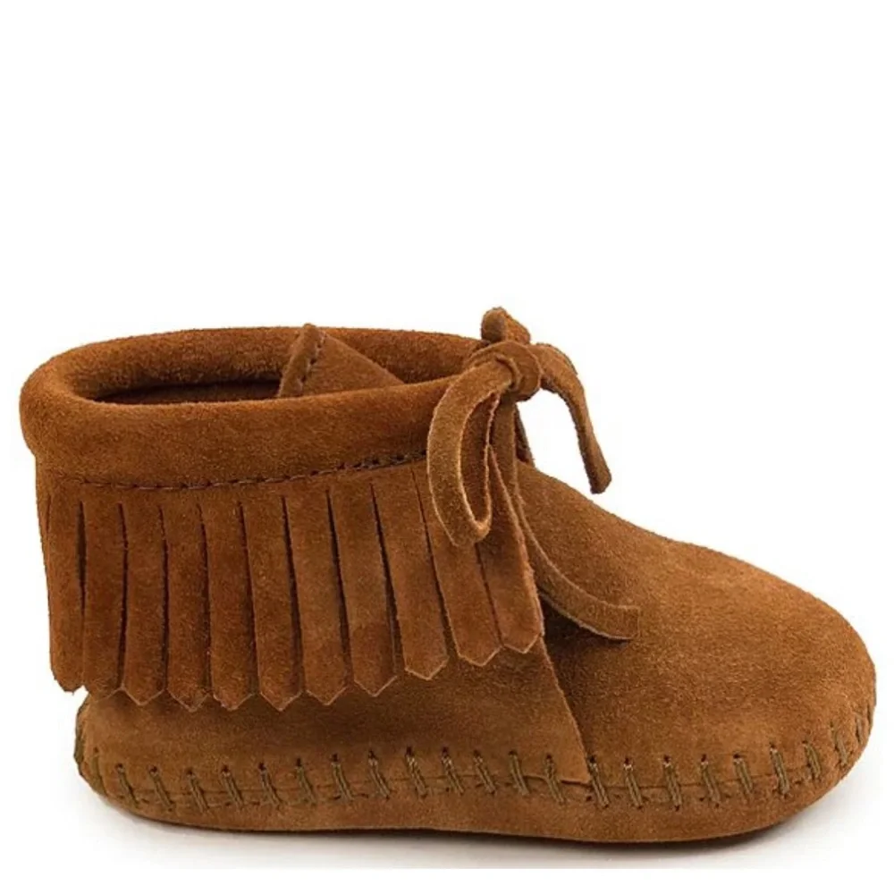Infant Minnetonka Fringe Bootie baby size 4